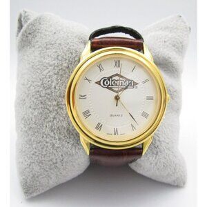 New Women Coleman Quartz WR Analog 34mm Round Watch (I10) "New Battery"